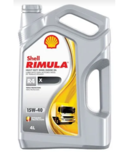 ACEITE 15W40 SHELL RIMULA R4 MULTIGRADO 4 LTS.