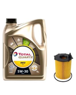 5w30 TOTAL QUARTZ ECS BIDON 4 LTS MAS FILTRO ALTERNATIVO PACK
