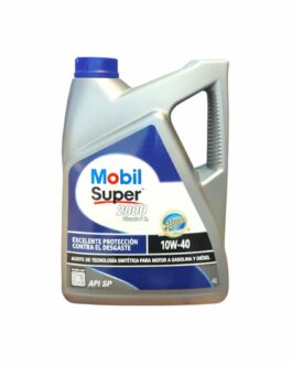 ACEITE 10W40 MOBIL TECNOLIGIA SINTETICA 4 LITROS