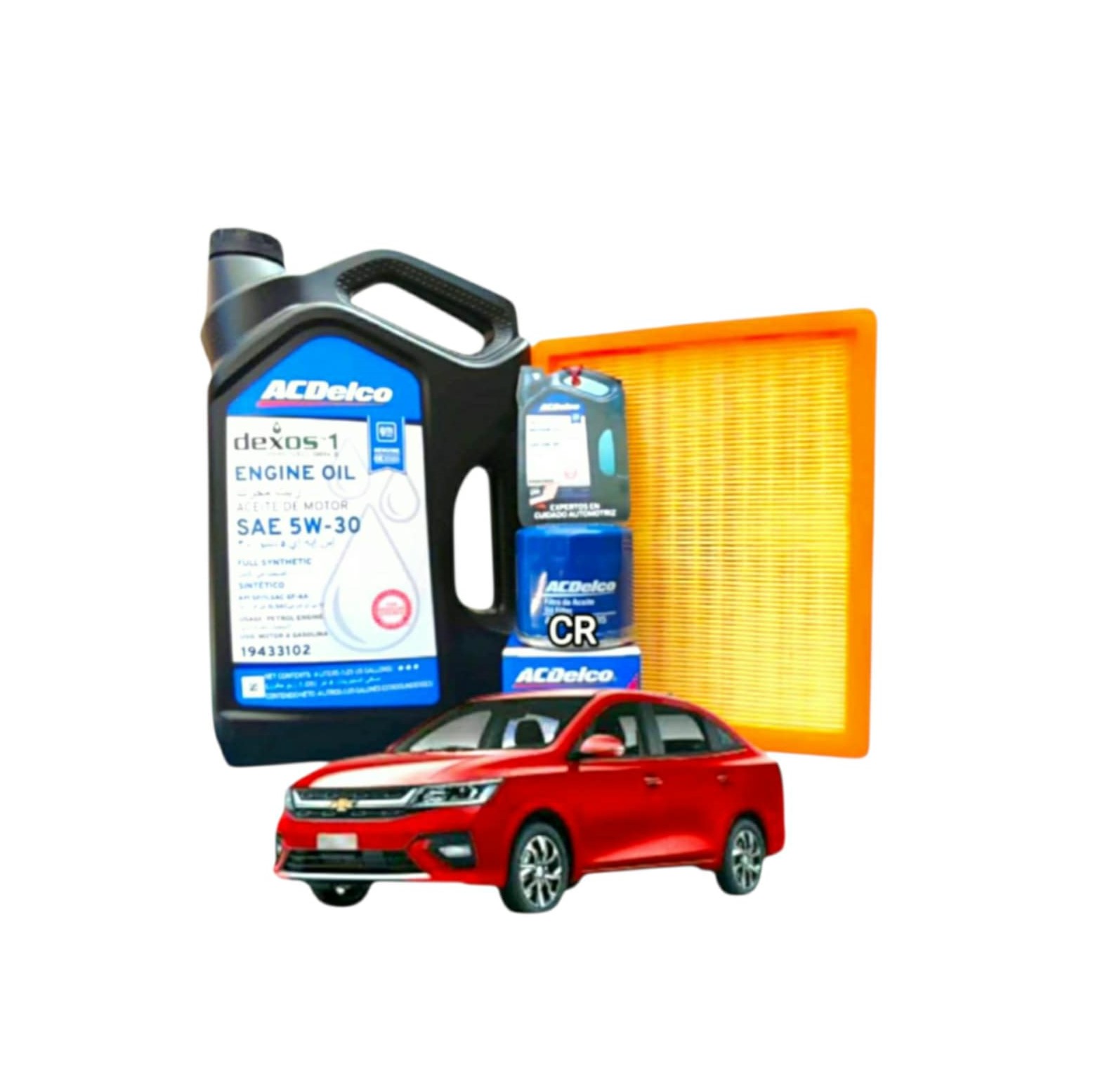 aceite 5w30 acdelco dx1 4 lts mas 1 f aceite acdelco y f aire alternativo 2024 2025