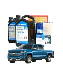 KIT DE MANTENCION CHEVROLET SILVERADO 5.3 2007 AL 2017 5W30 ACDELCO