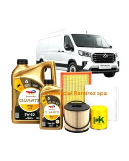 KIT DE MANTENCION MAXUS DELIVER 9 2.0 AÑOS 2022 AL 2026